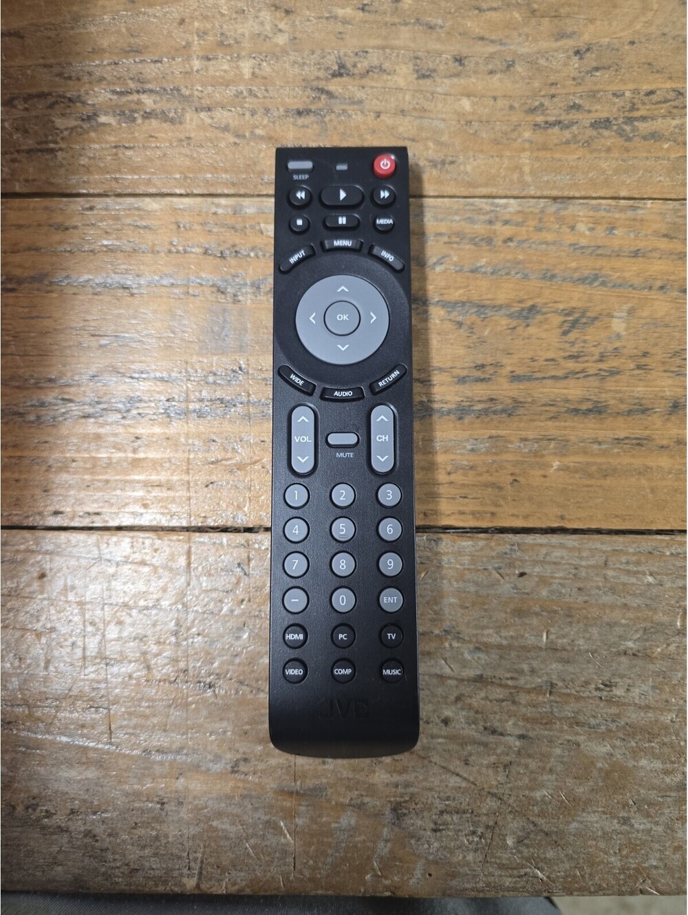 JVC Remote Control 098003060012 TESTED & WORKING TR-0165